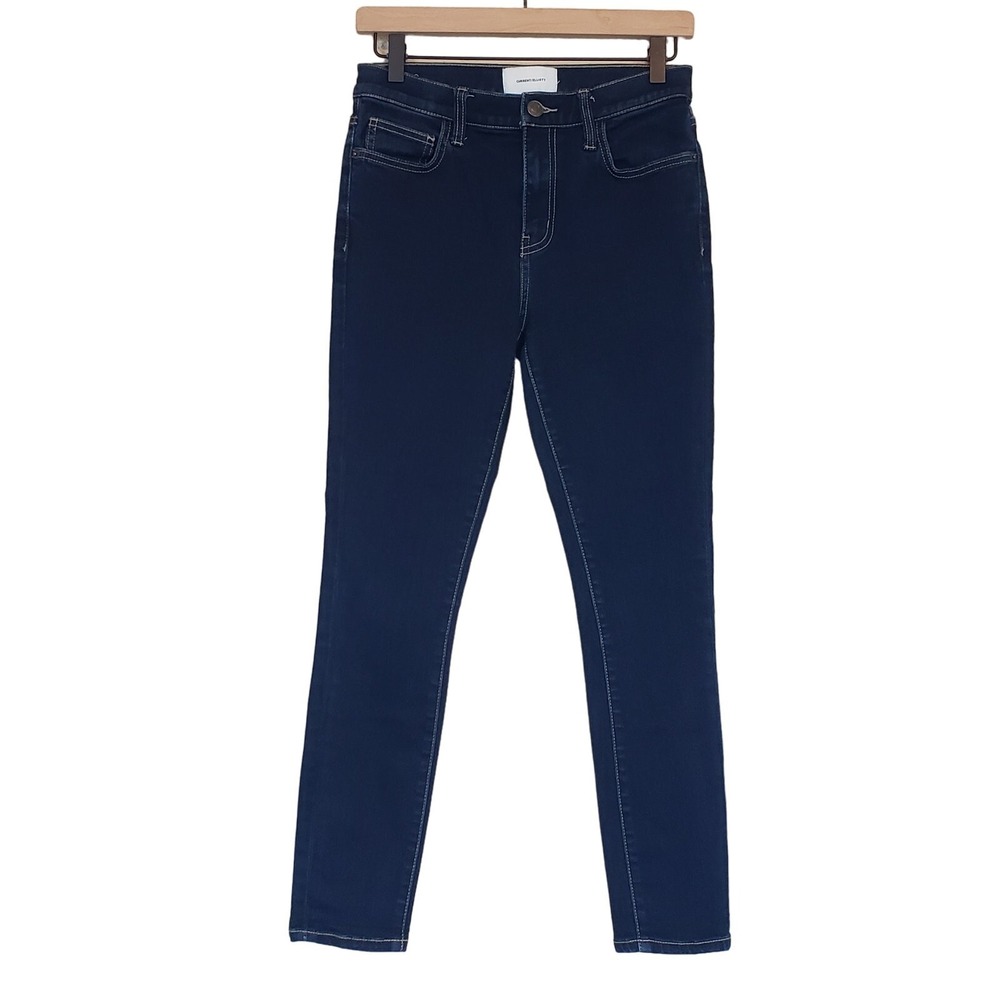 Current Elliott Dark Wash The High‎ Waist Stiletto Jeans Women's 27